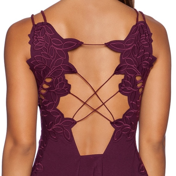Free People Dresses & Skirts - Like New FREE PEOPLE Backless Strap Skater Purple
